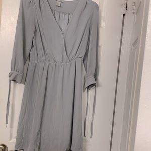 Grey H &M dress